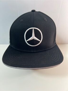 Mercedes AMG Petronas F1 Team Snapback Hat Cap Black OSFA Branded London